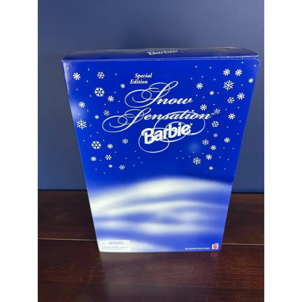 New In Box Mattel Snow Sensation Barbie Doll